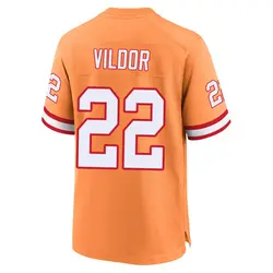 Nike Kindle Vildor Tampa Bay Buccaneers Game Cream sicle 50th Season Jersey - Youth