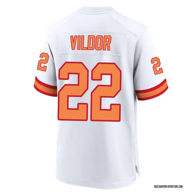 Nike Kindle Vildor Tampa Bay Buccaneers Game White '76 50th Season Jersey - Men's