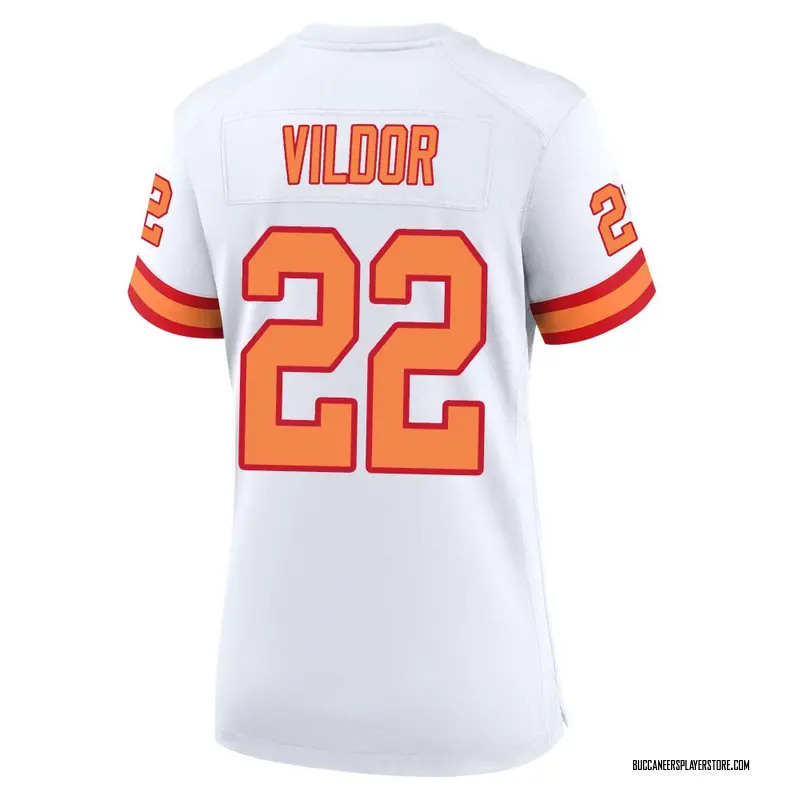 Nike Kindle Vildor Tampa Bay Buccaneers Game White '76 50th Season Jersey - Women's