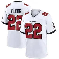 Nike Kindle Vildor Tampa Bay Buccaneers Game White Jersey - Men's