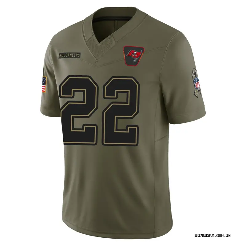 Nike Kindle Vildor Tampa Bay Buccaneers Limited Olive 2025 Salute to Service Jersey - Men's