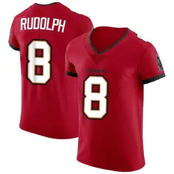 Nike Kyle Rudolph Tampa Bay Buccaneers Elite Red Vapor Jersey - Men's