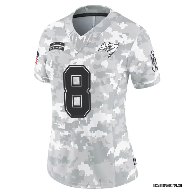 Nike Kyle Rudolph Tampa Bay Buccaneers Limited Arctic Camo 2024 Salute to Service Jersey - Women's