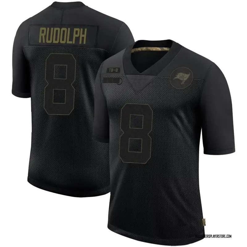 Nike Kyle Rudolph Tampa Bay Buccaneers Limited Black 2020 Salute To Service Jersey - Men's