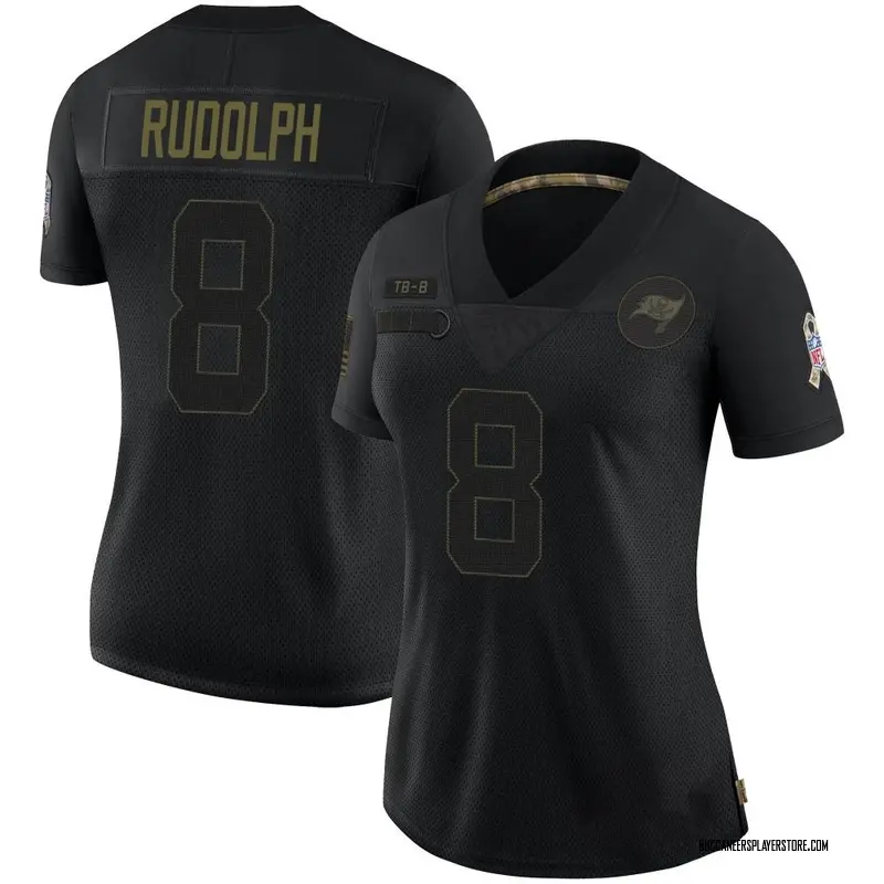 Nike Kyle Rudolph Tampa Bay Buccaneers Limited Black 2020 Salute To Service Jersey - Women's