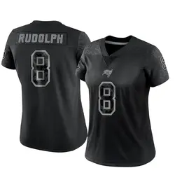 Nike Kyle Rudolph Tampa Bay Buccaneers Limited Black Reflective Jersey - Women's