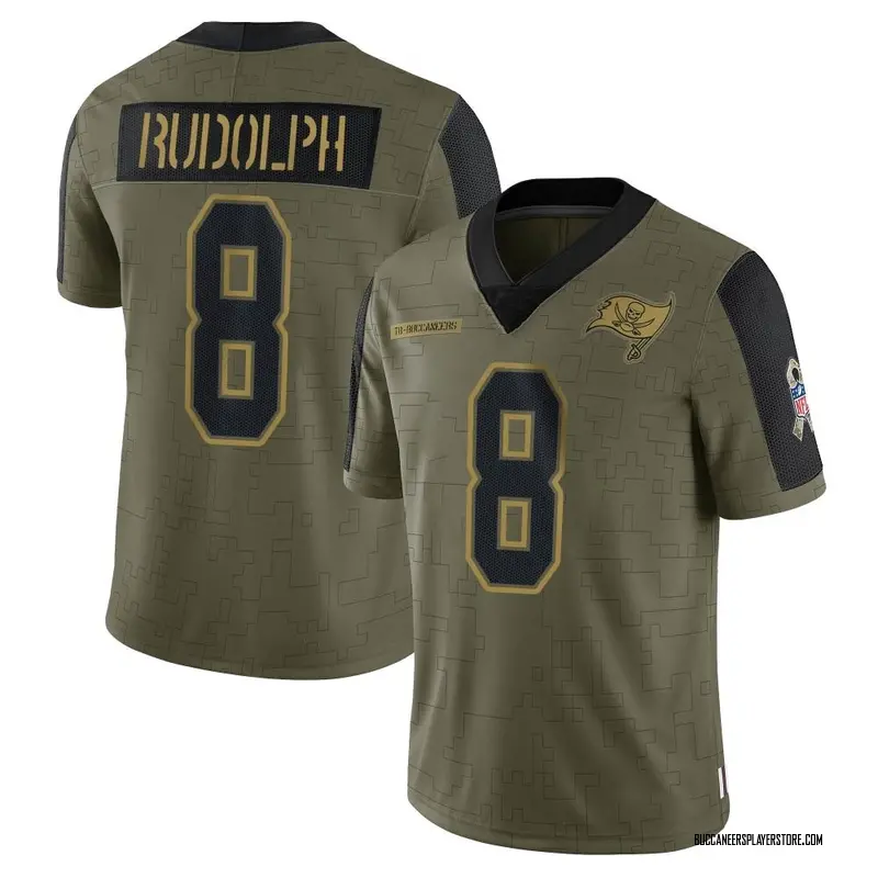 Nike Kyle Rudolph Tampa Bay Buccaneers Limited Olive 2021 Salute To Service Jersey - Youth