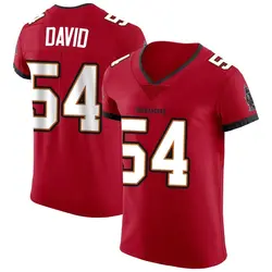 Nike Lavonte David Tampa Bay Buccaneers Elite Red Vapor Jersey - Men's