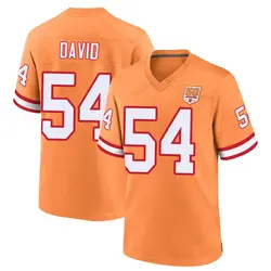Nike Lavonte David Tampa Bay Buccaneers Game Cream sicle 50th Season Jersey - Men's