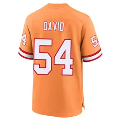 Nike Lavonte David Tampa Bay Buccaneers Game Cream sicle 50th Season Jersey - Men's