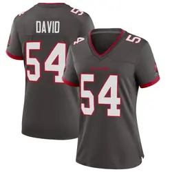 Nike Lavonte David Tampa Bay Buccaneers Game Pewter Alternate Jersey - Women's