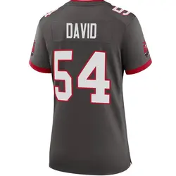 Nike Lavonte David Tampa Bay Buccaneers Game Pewter Alternate Jersey - Women's