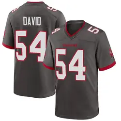 Nike Lavonte David Tampa Bay Buccaneers Game Pewter Alternate Jersey - Youth