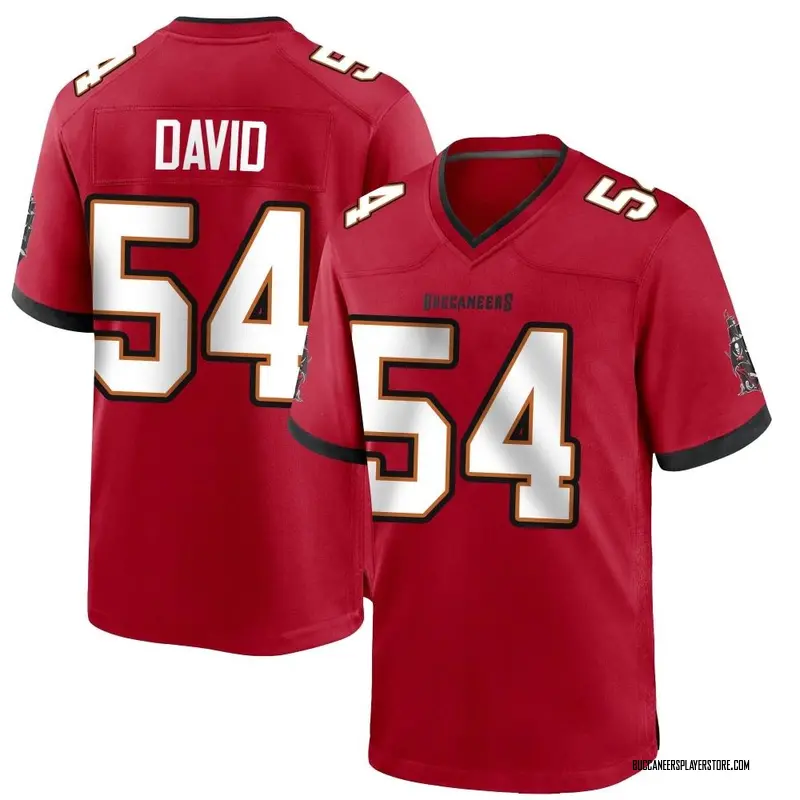 Nike Lavonte David Tampa Bay Buccaneers Game Red Team Color Jersey - Men's