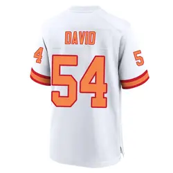 Nike Lavonte David Tampa Bay Buccaneers Game White '76 50th Season Jersey - Men's