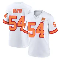 Nike Lavonte David Tampa Bay Buccaneers Game White '76 50th Season Jersey - Youth