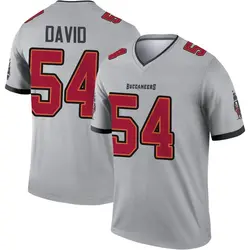 Nike Lavonte David Tampa Bay Buccaneers Legend Gray Inverted Jersey - Youth