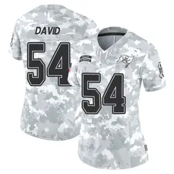 Nike Lavonte David Tampa Bay Buccaneers Limited Arctic Camo 2024 Salute to Service Jersey - Women's