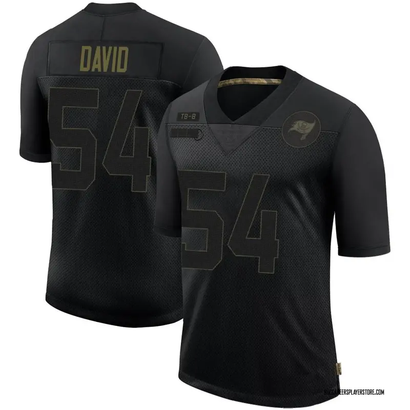 Nike Lavonte David Tampa Bay Buccaneers Limited Black 2020 Salute To Service Jersey - Men's