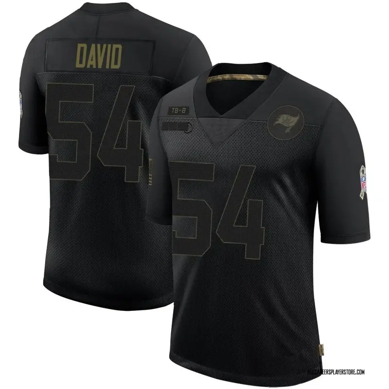 Nike Lavonte David Tampa Bay Buccaneers Limited Black 2020 Salute To Service Jersey - Youth