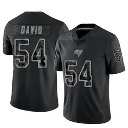 Nike Lavonte David Tampa Bay Buccaneers Limited Black Reflective Jersey - Youth