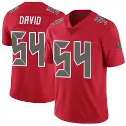 Nike Lavonte David Tampa Bay Buccaneers Limited Red Color Rush Jersey - Men's