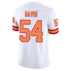 Nike Lavonte David Tampa Bay Buccaneers Limited White '76 Vapor F.U.S.E. Jersey - Men's