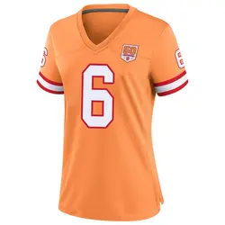 Nike Le'Veon Bell Tampa Bay Buccaneers Game Cream sicle 50th Season Jersey - Women's