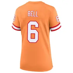 Nike Le'Veon Bell Tampa Bay Buccaneers Game Cream sicle 50th Season Jersey - Women's