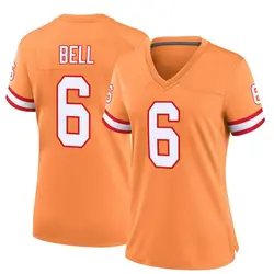 Nike Le'Veon Bell Tampa Bay Buccaneers Game Orange Throwback Jersey - Women's