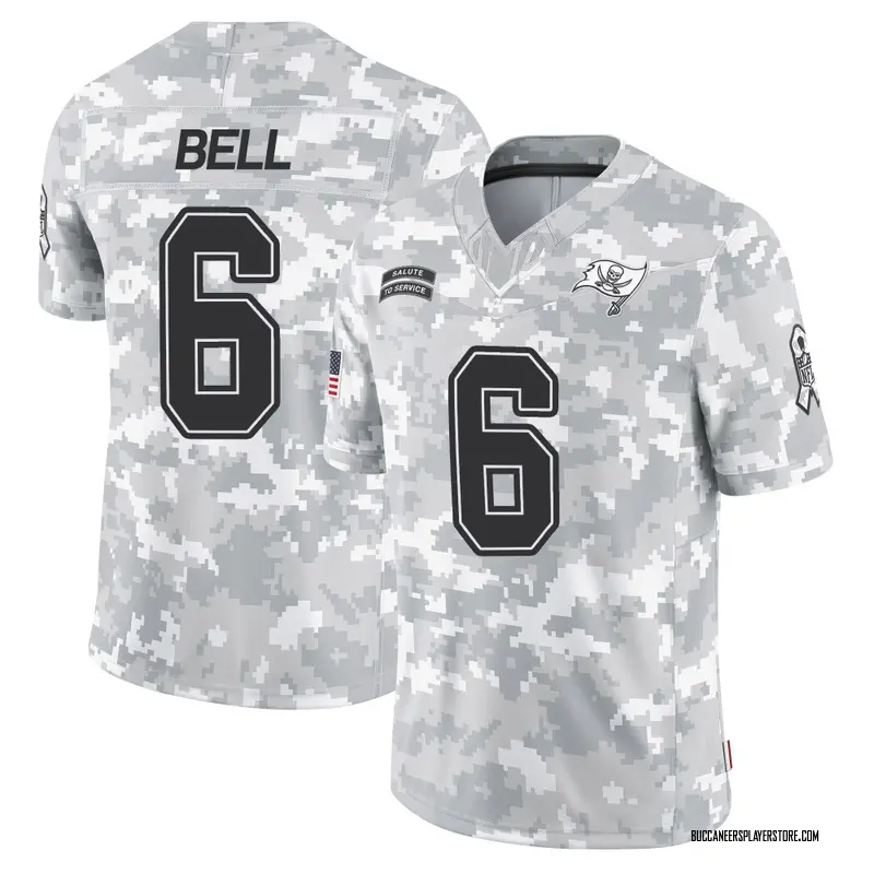 Nike Le'Veon Bell Tampa Bay Buccaneers Limited Arctic Camo 2024 Salute to Service Jersey - Men's