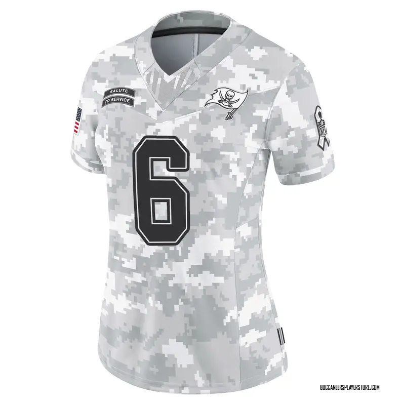 Nike Le'Veon Bell Tampa Bay Buccaneers Limited Arctic Camo 2024 Salute to Service Jersey - Women's