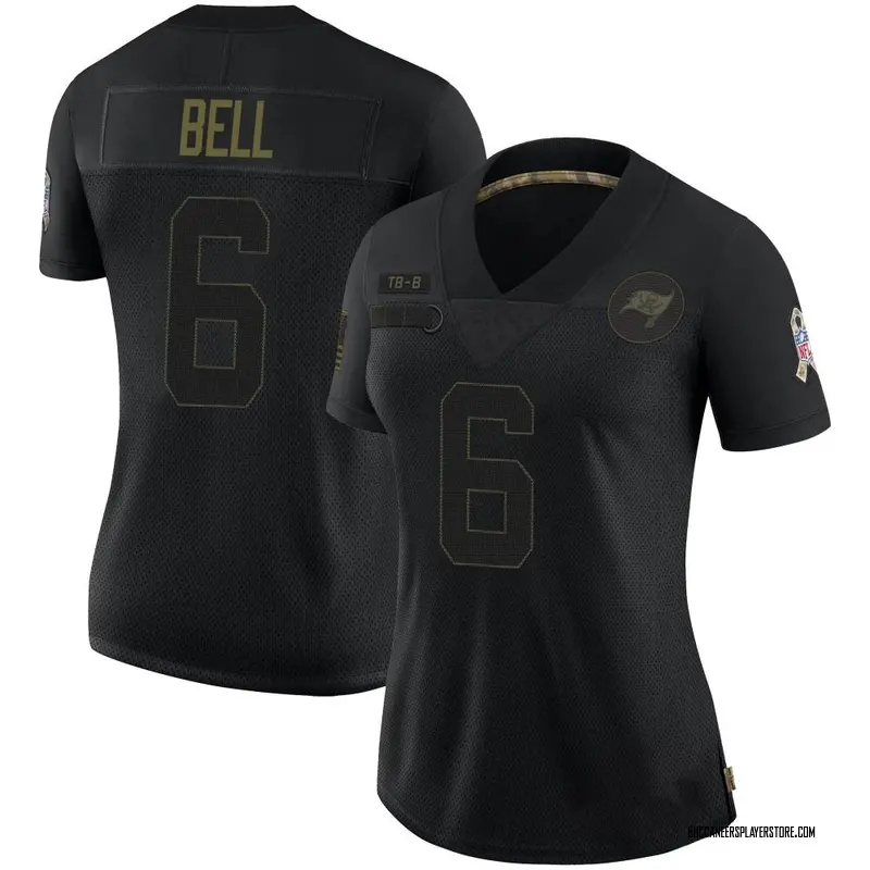 Nike Le'Veon Bell Tampa Bay Buccaneers Limited Black 2020 Salute To Service Jersey - Women's