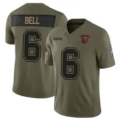 Nike Le'Veon Bell Tampa Bay Buccaneers Limited Olive 2025 Salute to Service Jersey - Men's