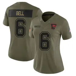 Nike Le'Veon Bell Tampa Bay Buccaneers Limited Olive 2025 Salute to Service Jersey - Women's