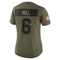 Nike Le'Veon Bell Tampa Bay Buccaneers Limited Olive 2025 Salute to Service Jersey - Women's