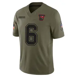 Nike Le'Veon Bell Tampa Bay Buccaneers Limited Olive 2025 Salute to Service Jersey - Youth