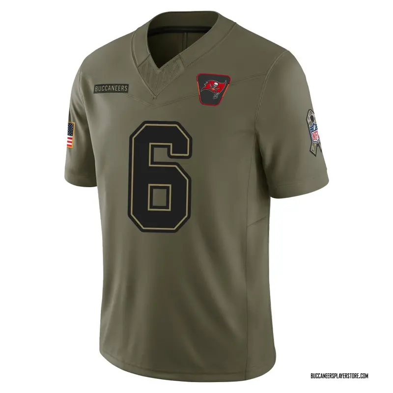 Nike Le'Veon Bell Tampa Bay Buccaneers Limited Olive 2025 Salute to Service Jersey - Youth
