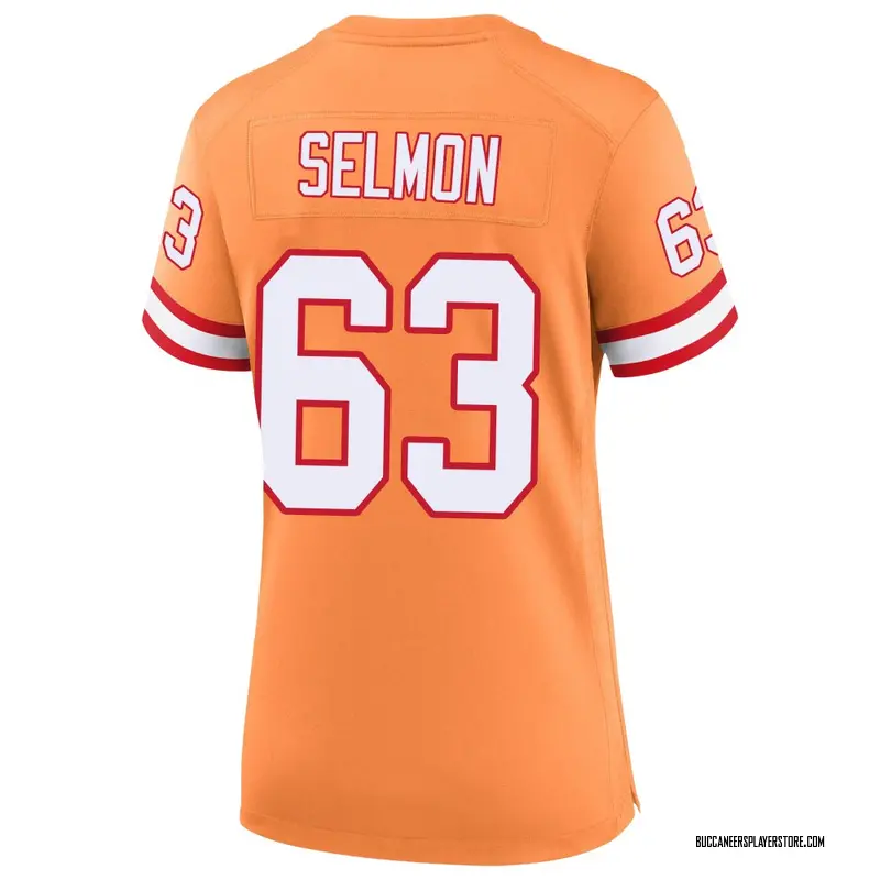 Nike Lee Roy Selmon Tampa Bay Buccaneers Game Cream sicle 50th Season Jersey - Women's