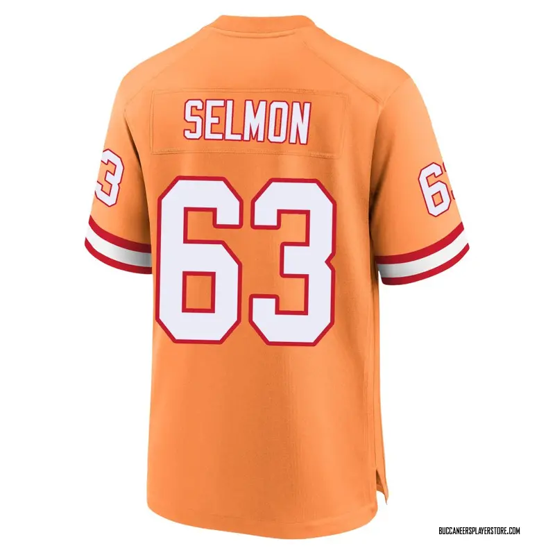 Nike Lee Roy Selmon Tampa Bay Buccaneers Game Cream sicle 50th Season Jersey - Youth