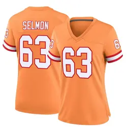 Nike Lee Roy Selmon Tampa Bay Buccaneers Game Orange Throwback Jersey - Women's