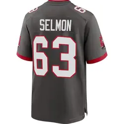 Nike Lee Roy Selmon Tampa Bay Buccaneers Game Pewter Alternate Jersey - Youth