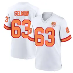 Nike Lee Roy Selmon Tampa Bay Buccaneers Game White '76 50th Season Jersey - Men's