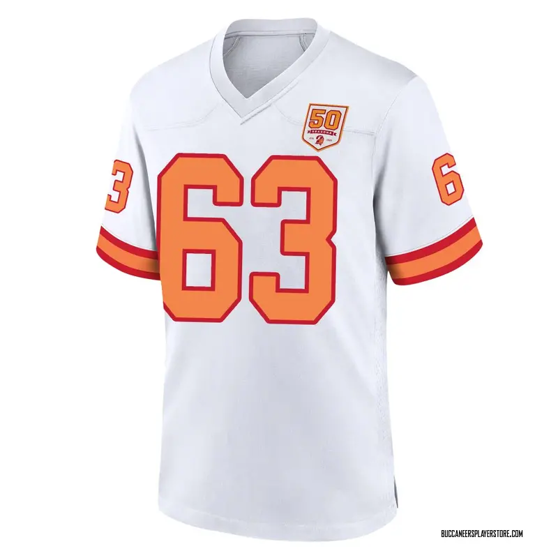 Nike Lee Roy Selmon Tampa Bay Buccaneers Game White '76 50th Season Jersey - Men's