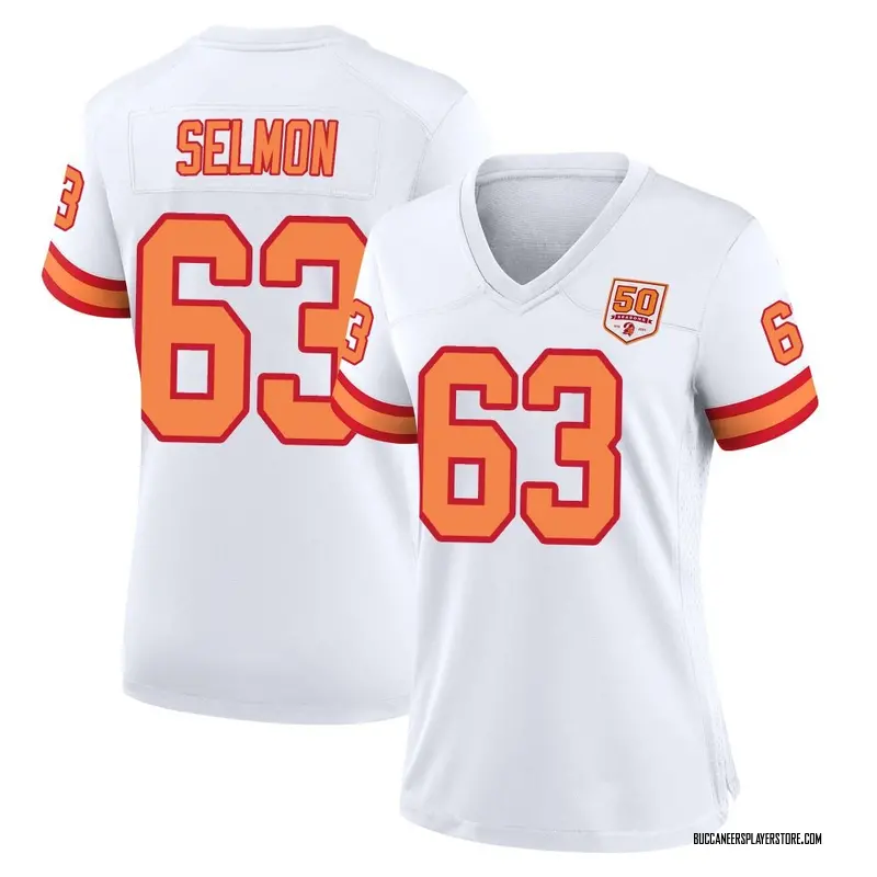 Nike Lee Roy Selmon Tampa Bay Buccaneers Game White '76 50th Season Jersey - Women's