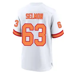 Nike Lee Roy Selmon Tampa Bay Buccaneers Game White '76 50th Season Jersey - Youth