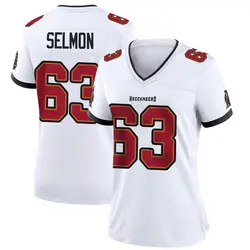 Nike Lee Roy Selmon Tampa Bay Buccaneers Game White Jersey - Women's