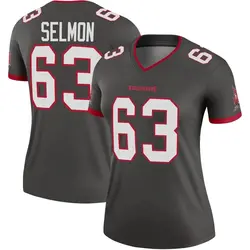 Nike Lee Roy Selmon Tampa Bay Buccaneers Legend Pewter Alternate Jersey - Women's