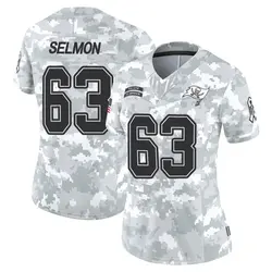 Nike Lee Roy Selmon Tampa Bay Buccaneers Limited Arctic Camo 2024 Salute to Service Jersey - Women's