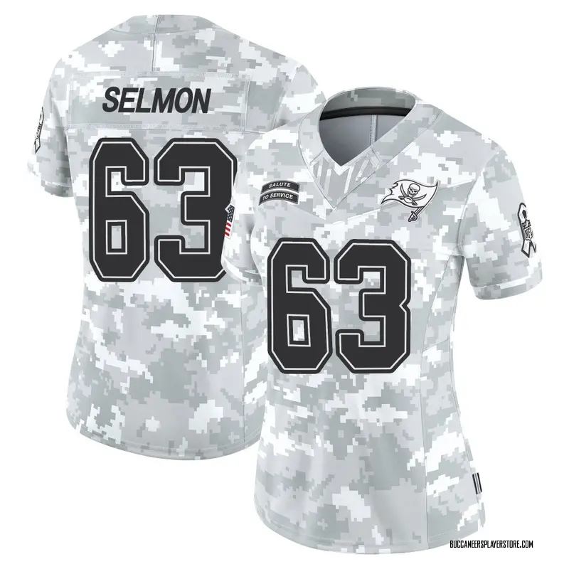 Nike Lee Roy Selmon Tampa Bay Buccaneers Limited Arctic Camo 2024 Salute to Service Jersey - Women's
